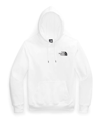 THE NORTH FACE Men's Box NSE Pullover Hoodie, TNF White/TNF Red, XX-Large