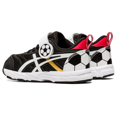 ASICS Kid's Contend 6 Toddler Shoes, K5, Black/Pure Gold