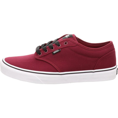 Vans Men's Atwood Canvas Trainers Sneaker 7.5 Oxblood White