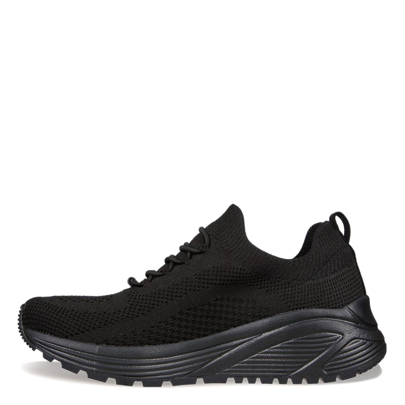 Skechers Women's Sparrow 2.0 allegiance Crew Sneaker 7.5 Black/Black