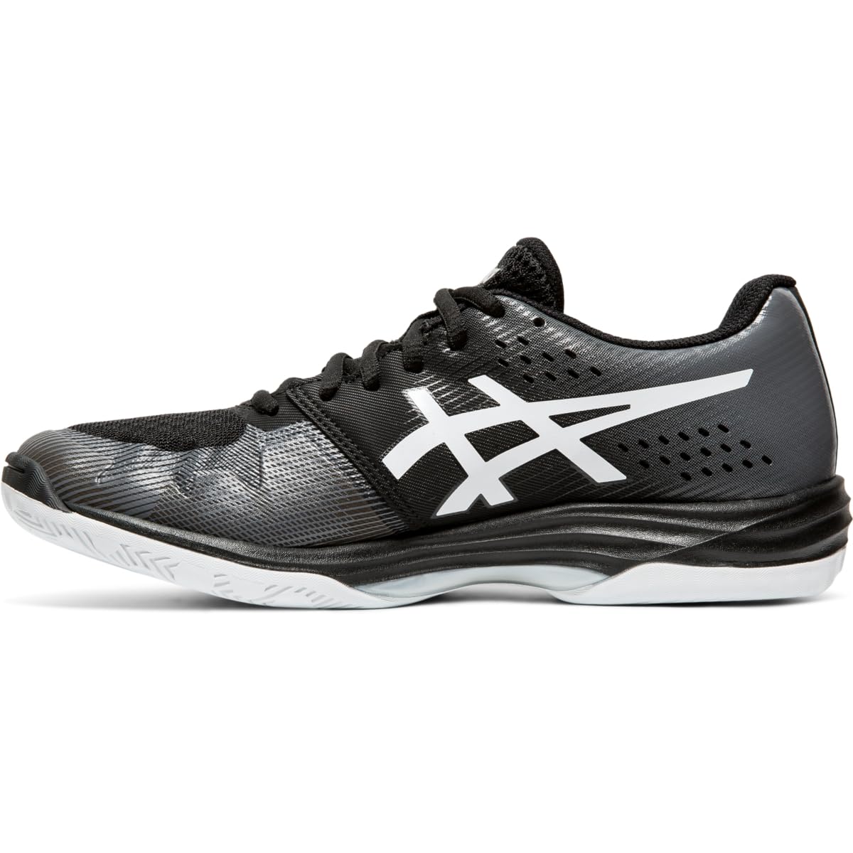 ASICS Gel-Tactic® Black/Silver 10.5