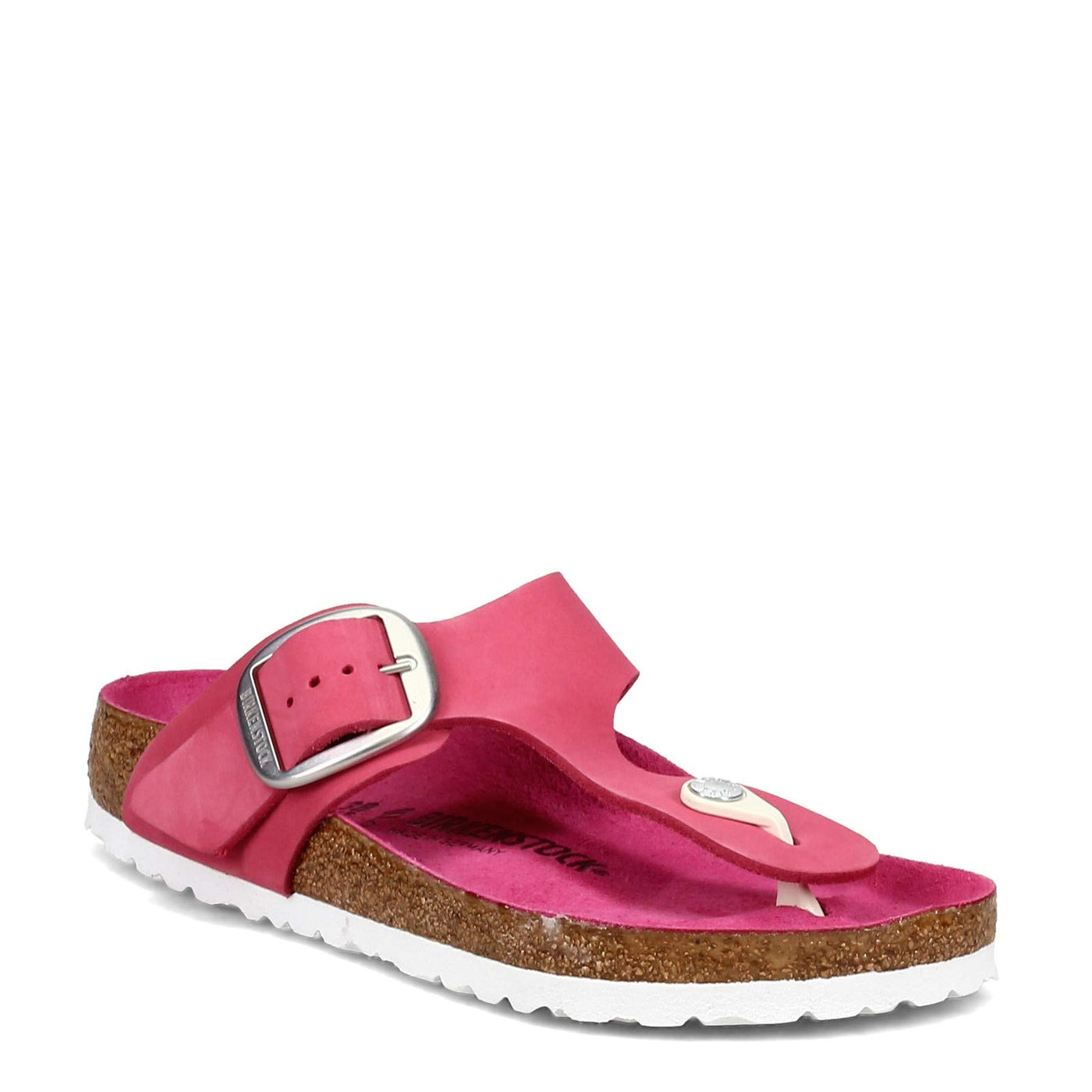 Birkenstock Gizeh Big Buckle Fuchsia Tulip Nubuck EU 39 (US Women's 8-8.5) Regular