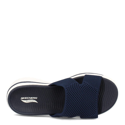 Skechers On The Go Go Walk Arch FitWorthy Womens Sandal 6 Navy