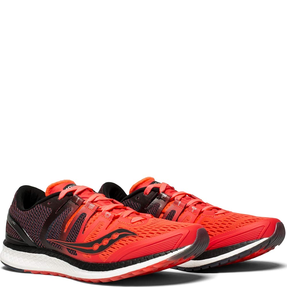 Saucony Women's Running Shoes 8.5 Red Viz Red Blk Gry 2