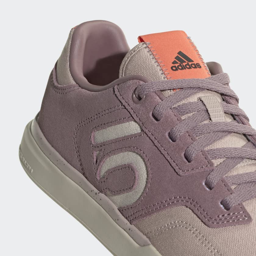 adidas Womens Sleuth Lace Up Sneakers Shoes Casual - Purple 8 Purple/Wonder Taupe/Coral Fusion