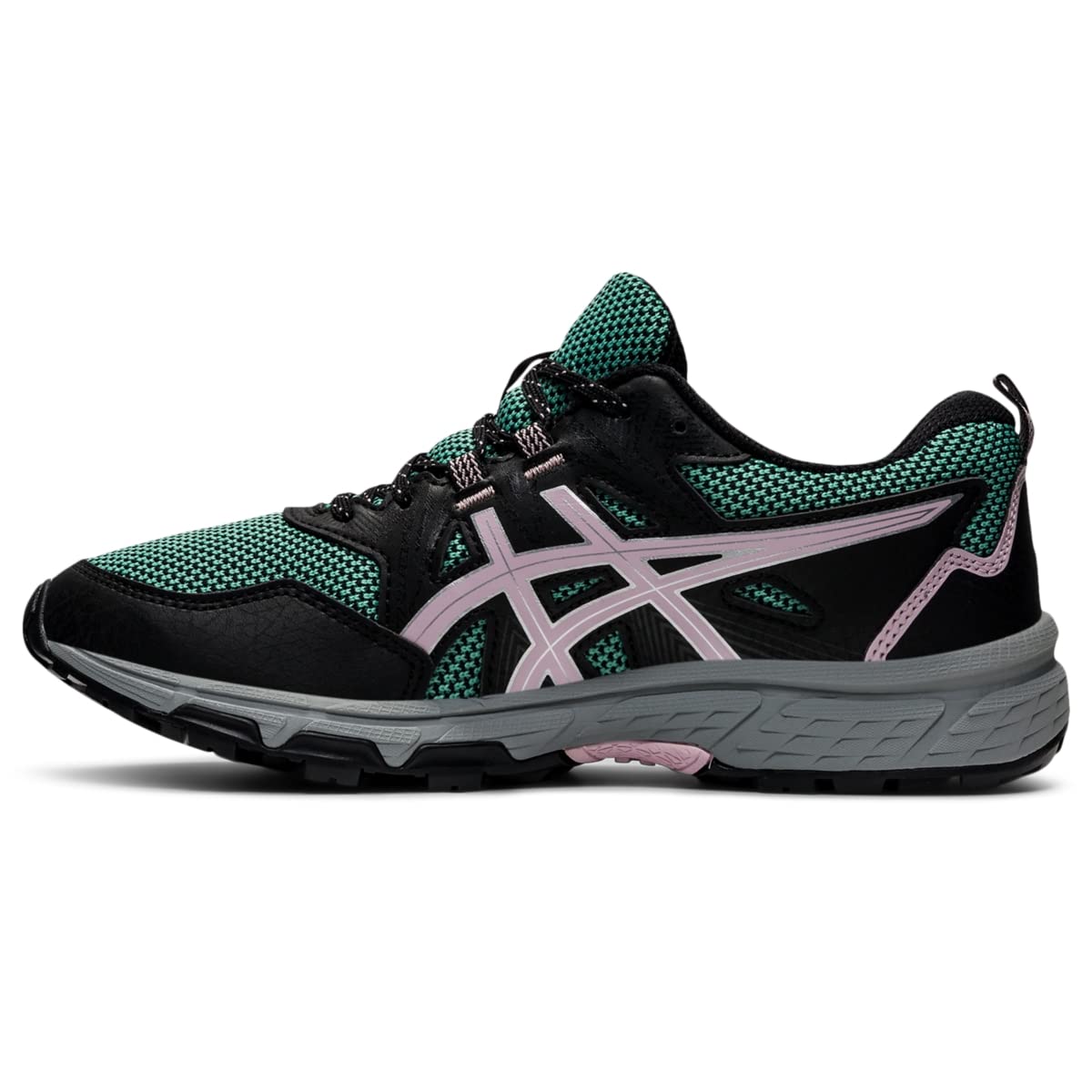 ASICS Women's Gel-Venture 8 Running Shoes, 11.5, SAGE/Barely Rose