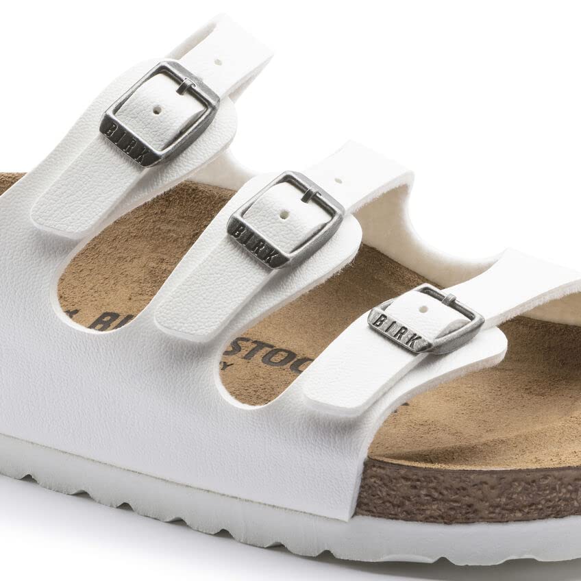 Birkenstock Florida Sandals WHITE BIRKO-FLOR EU 41 / US 10-10.5