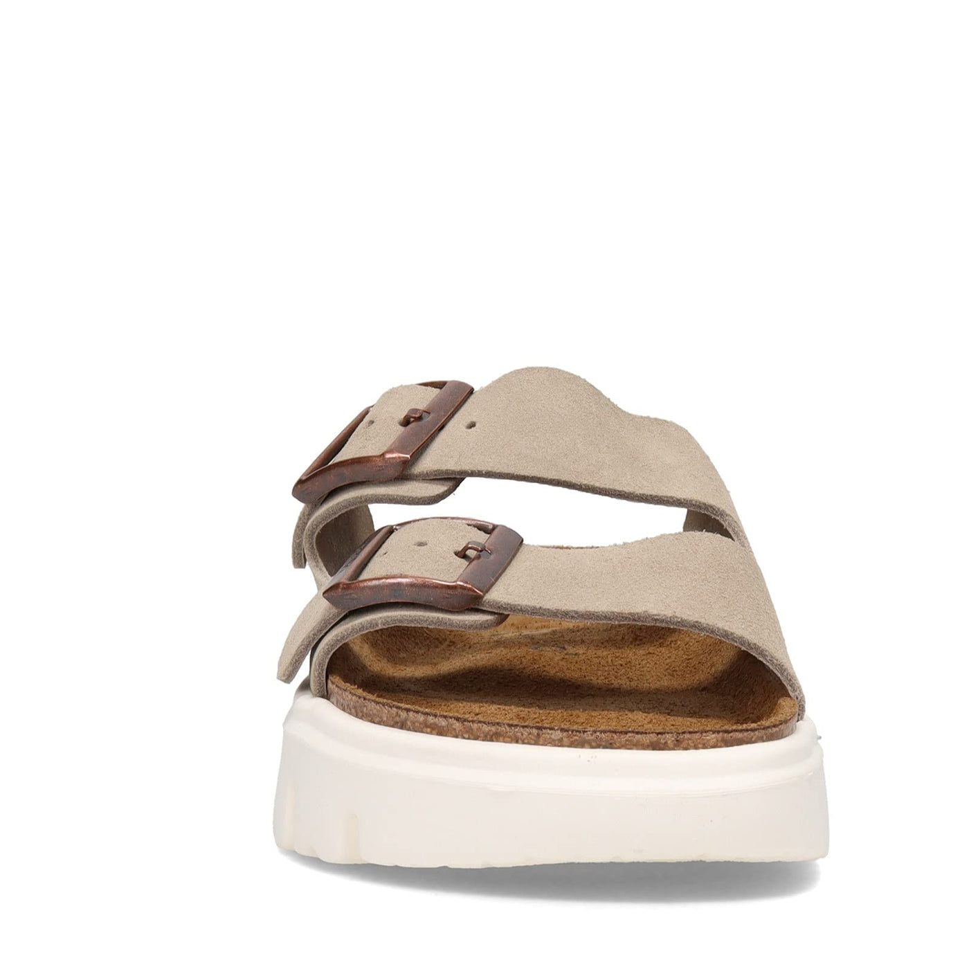 BIRKENSTOCK Arizona Platform Women | Taupe (1018135) (6, Taupe)