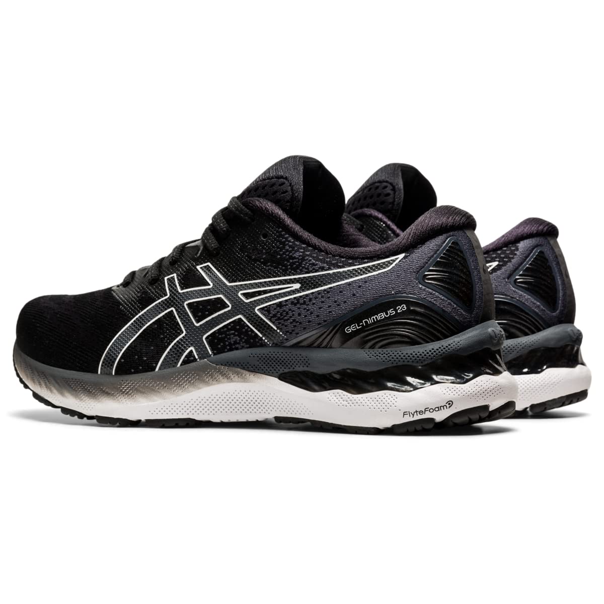 ASICS Gel-Nimbus® 23 Black/White 8 4E - Extra Wide