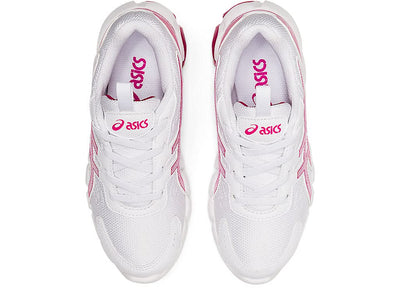 ASICS Kid's Gel-Quantum 90 3 Pre-School Sportstyle Shoes 12 Little Kid White/Pink Rave