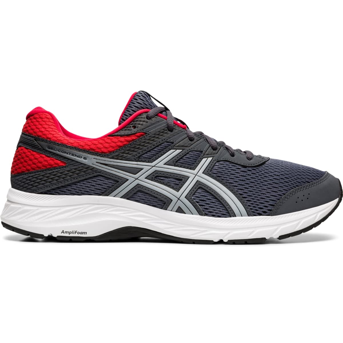 ASICS Men's Gel-Contend 6 Running Shoes 7.5 X-Wide Grey