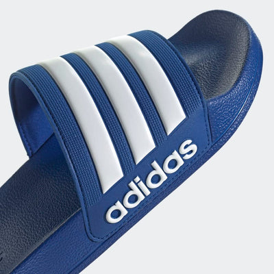 adidas Unisex Shower Slide Sandal, Team Royal Blue/White/Team Royal Blue, 8 US Men