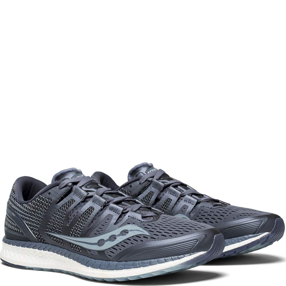 Saucony Men's Liberty ISO Shoes, Grey/Fog, 11