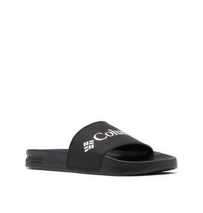 Columbia Men's Hood River Slide Sport Sandal 12 Black/White