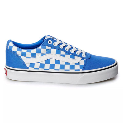 Vans Men's Sneaker, Checkboard Nebulas Blue White, 11.5