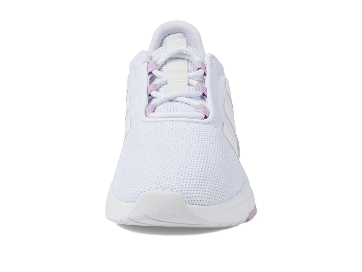 adidas Kids' Racer TR23 Lace-Up Sneaker 13 Little Kid White/White/Bliss Lilac