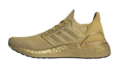 adidas Men's Ultraboost 20 Running Shoe, Gold Metallic/Gold Metallic/Gold Metallic, 9.5 M US