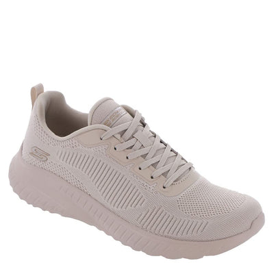 Skechers Women's Bobs Squad Chaos – Face Off Sneaker 6 Nude