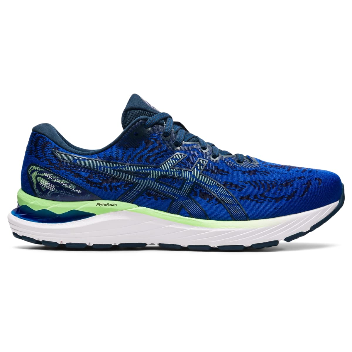 ASICS Men's Gel-Cumulus 23 Running Shoes, 10, Monaco Blue/French Blue