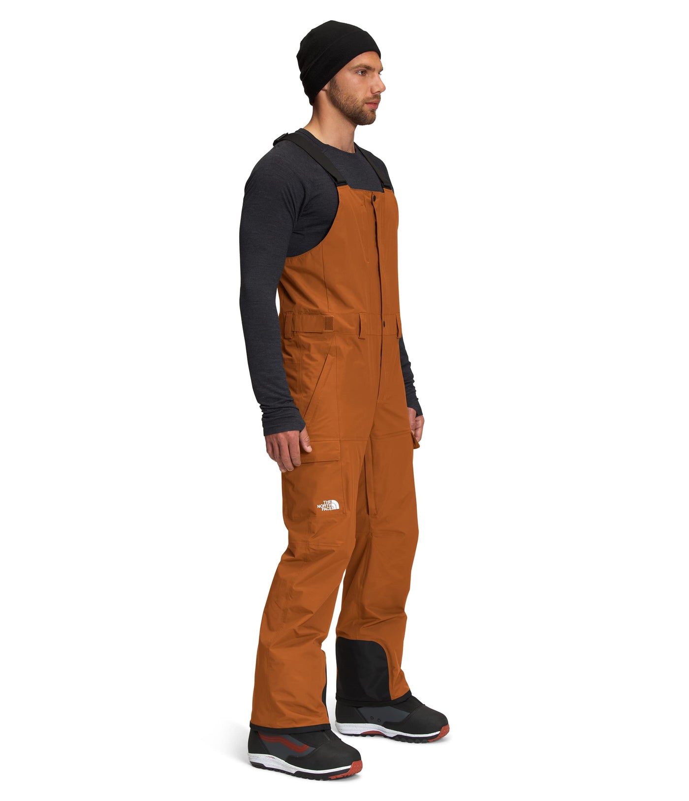 THE NORTH FACE Freedom Bib Pant - Men's Leather Brown, L/Short