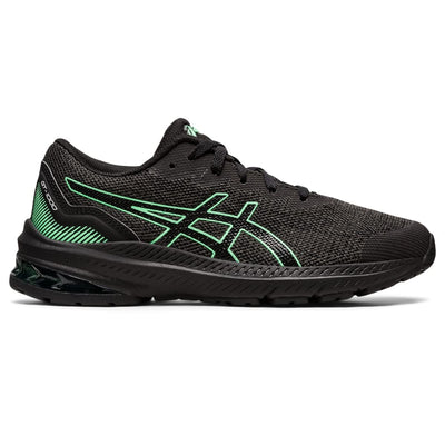 ASICS Boy's GT-1000 11 GS (Little Kid/Big Kid) Graphite Grey/New Leaf 6 Big Kid M