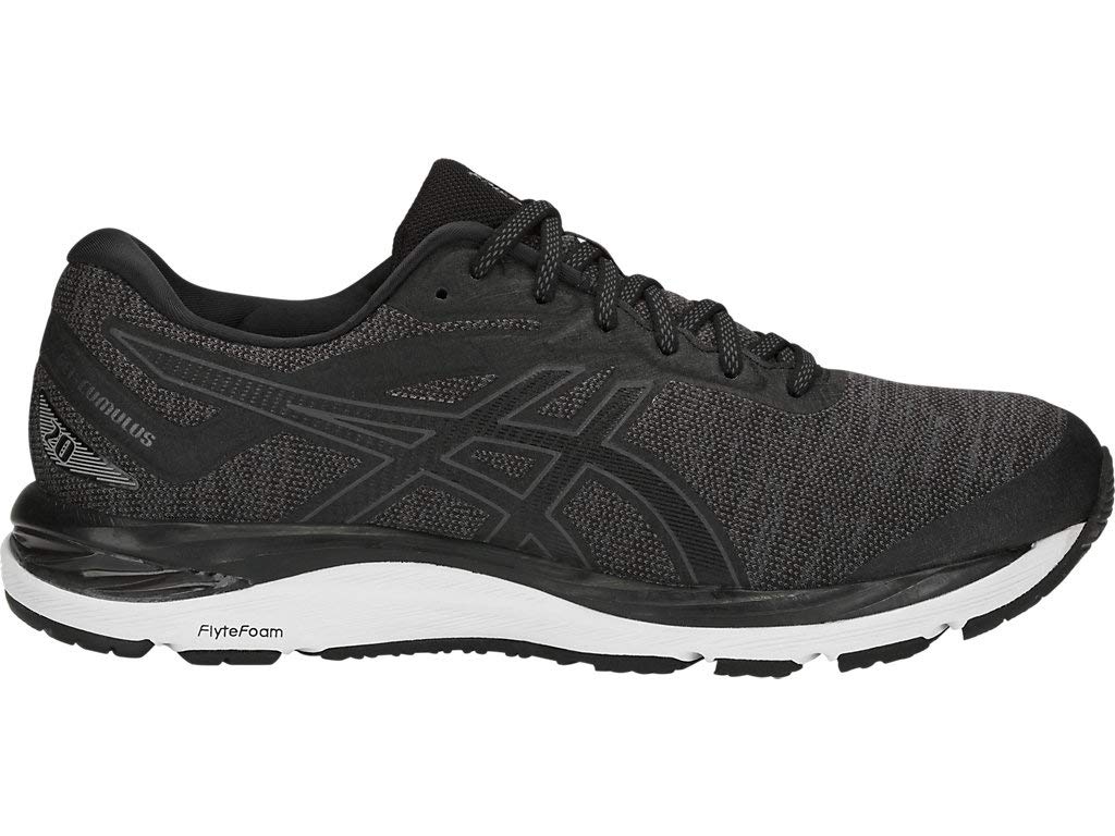 ASICS Men's Gel-Cumulus 20 MX Running Shoes, 9, Black/Dark Grey