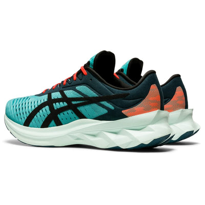 ASICS Men's NOVABLAST Sportstyle Running Shoes, 9, Techno Cyan/Black