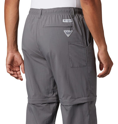 Columbia Men's Backcast Convertible Pant Medium/30" Inseam City Grey