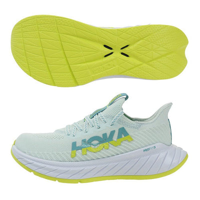 HOKA Carbon X Running Shoe Womens Running BM US Pale BluePrimrose