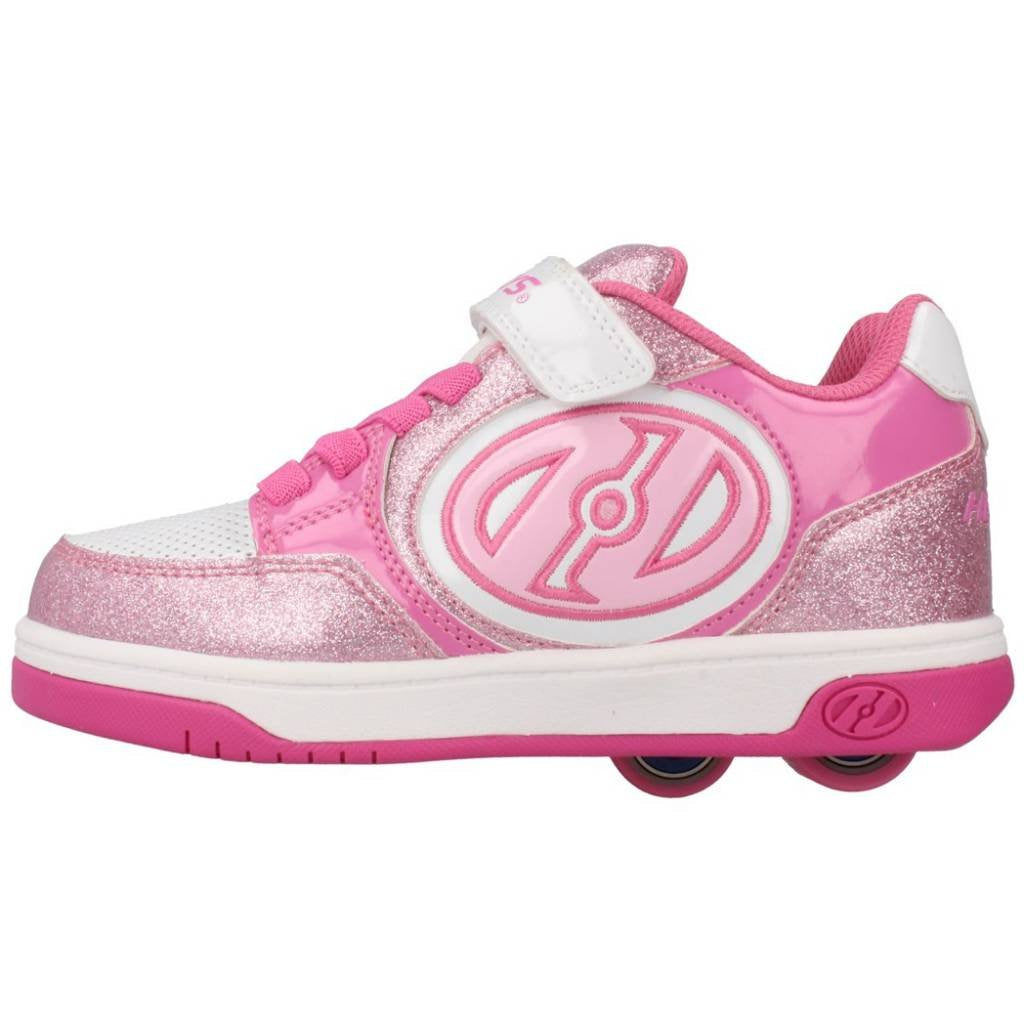 HEELYS Girl's Plus X2 (Little Kid/Big Kid) Light Pink/White 12 Little Kid M