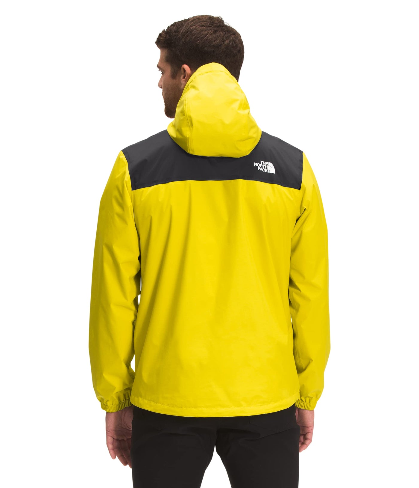 THE NORTH FACE Antora Jacket - Men's TNF Black/Acid Yellow, XXL