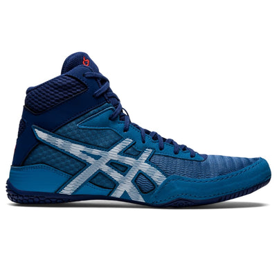 ASICS Men's MATCONTROL 2 Wrestling Shoes, 15, Azure/DEEP Ocean