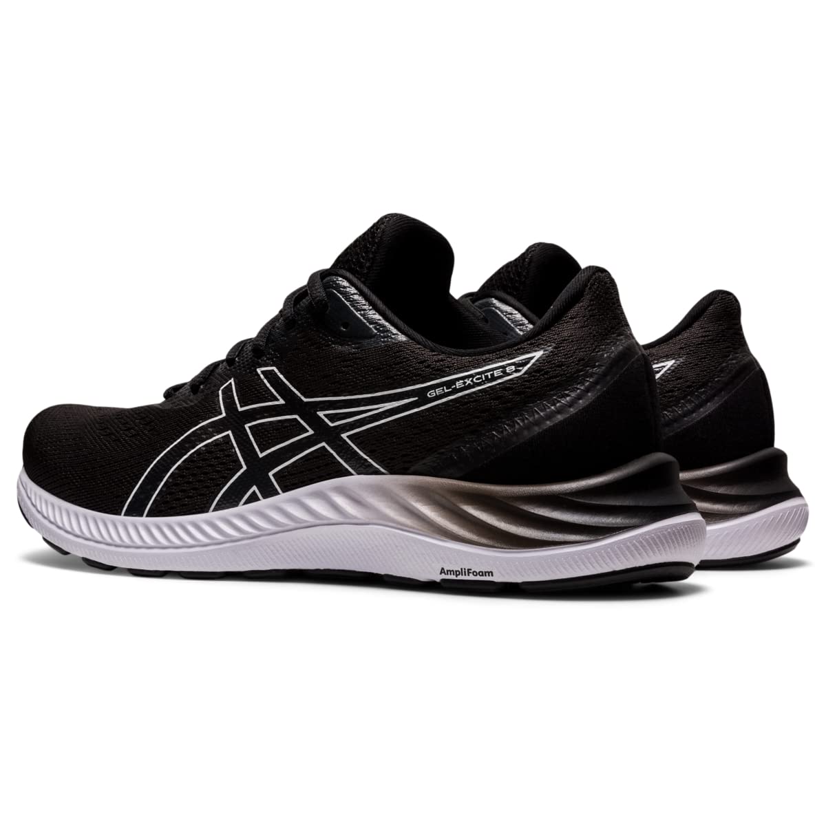 ASICS Men's Gel-Excite 8 Running Shoes 10 X-Wide Black/White