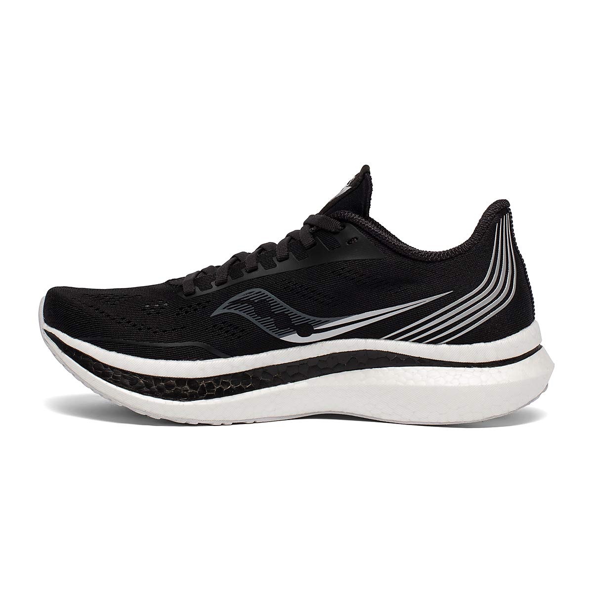 Saucony Endorphin Pro Black/Silver 12 B (M)