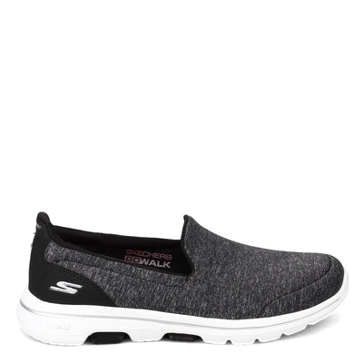 Skechers Women's Go Walk 5 Honor Sneaker 8.5 Black/White