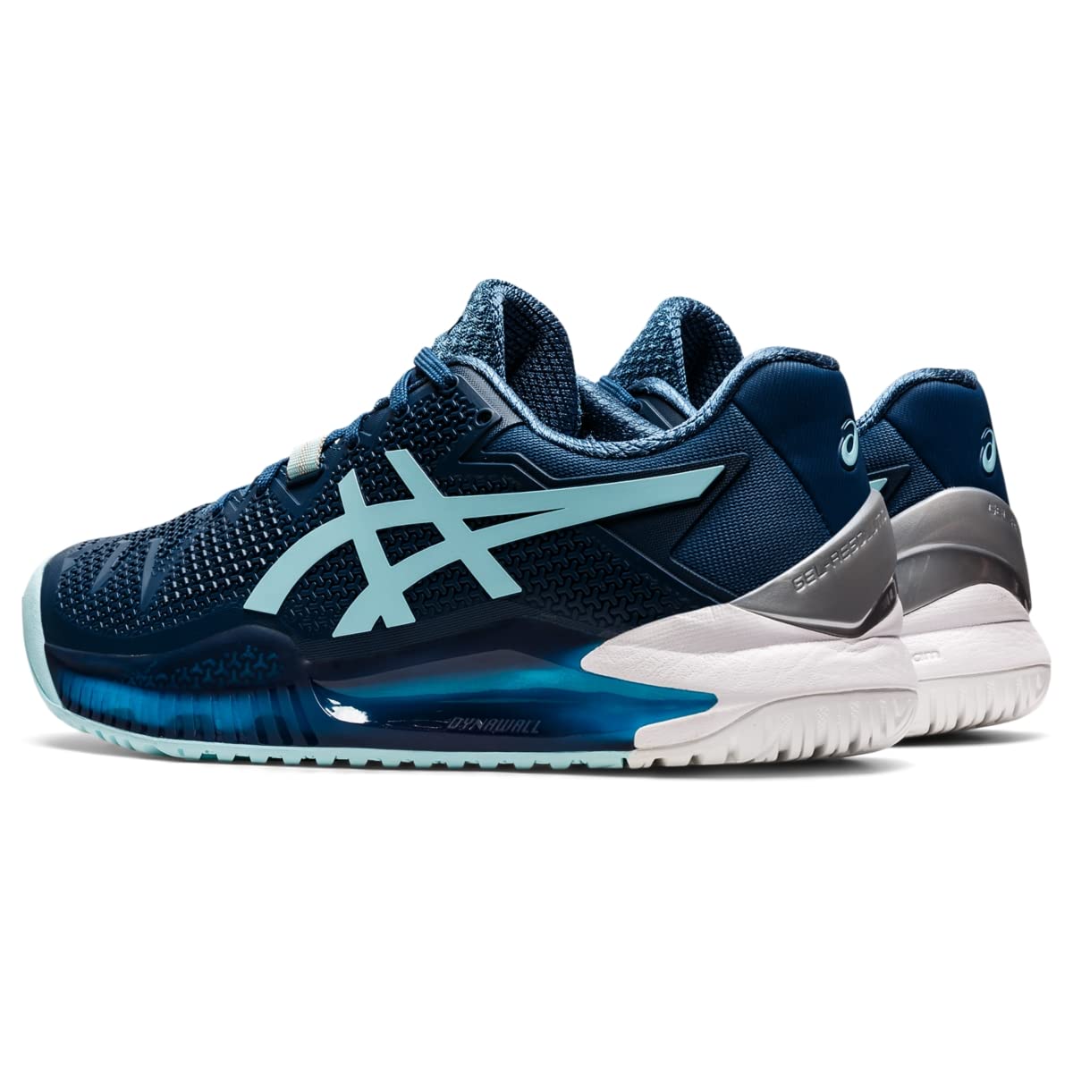 ASICS Gel-Resolution 8 Light Indigo/Clear Blue 9.5 D - Wide