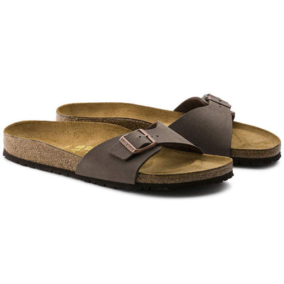 Birkenstock Women's Madrid Mocca Birko Flor Sandals 37 M EU