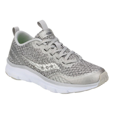 Saucony Girl's Liteform Feel Sneaker, Light Grey, 11.5 Medium US Little Kid