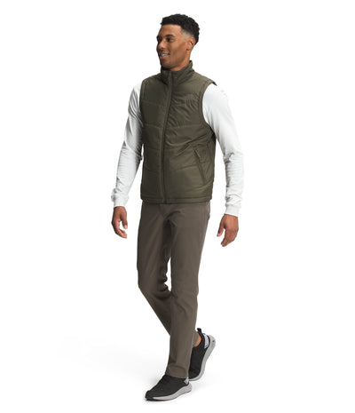 THE NORTH FACE Men's Junction Insulated Vest, New Taupe Green, Medium