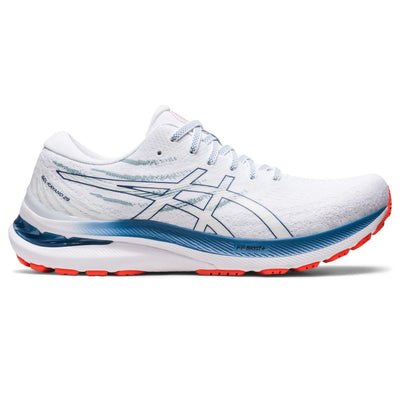 ASICS Men's Gel-Kayano 29 Running 7.5 White/Deep Ocean