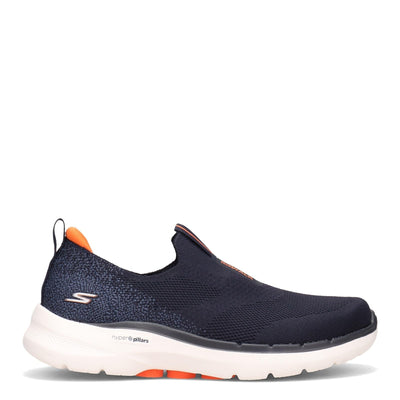 Skechers Men's Gowalk 6 - Stretch Fit Slip-on Athletic Performance Walking Shoe 14 X-Wide Navy/Orange