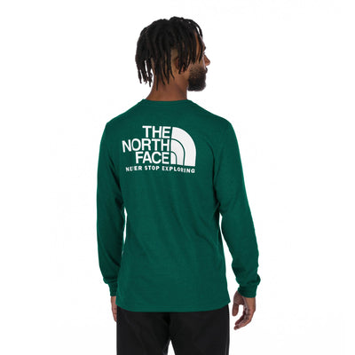 THE NORTH FACE Long Sleeve Sleeve Hit Graphic Tee XX-Large Evergreen