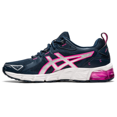 ASICS Women's Gel-Quantum 180 Sportstyle Shoes, 5, French Blue/HOT Pink