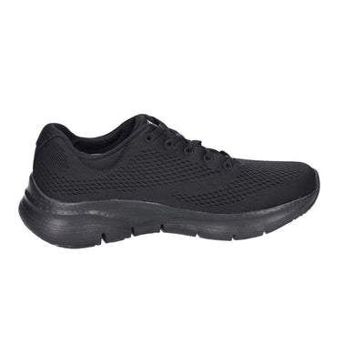 Skechers Sport Arch Fit-Big Appeal Women's Sneaker, 6.5 C/D US, Black-Black