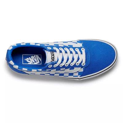 Vans Men's Sneaker, Checkboard Nebulas Blue White, 11.5