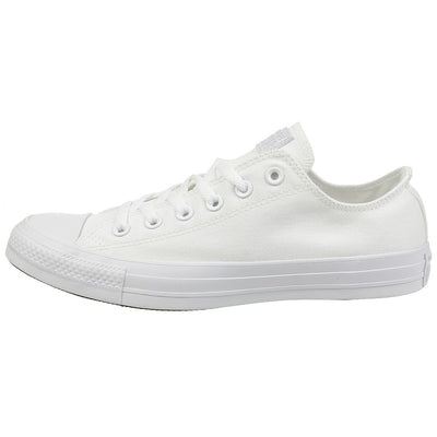 Converse Men's Chuck Taylor All Star 2018 Seasonal Low Top Sneaker, Mono White, 6