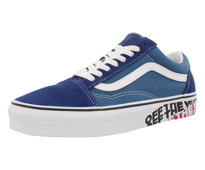 Vans Unisex Old Skool Classic Sneakers (13.5 US Women / 12 US Men)