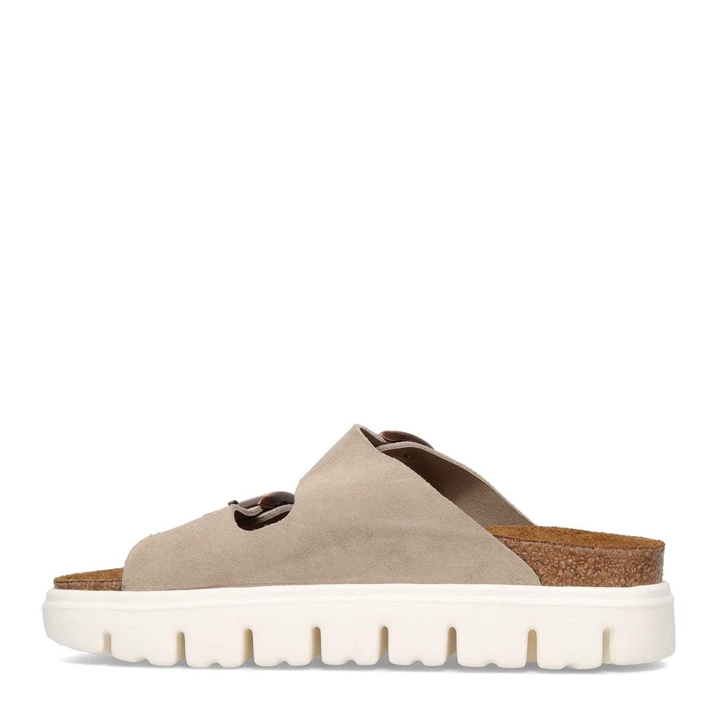 BIRKENSTOCK Arizona Platform Women | Taupe (1018135) (6, Taupe)