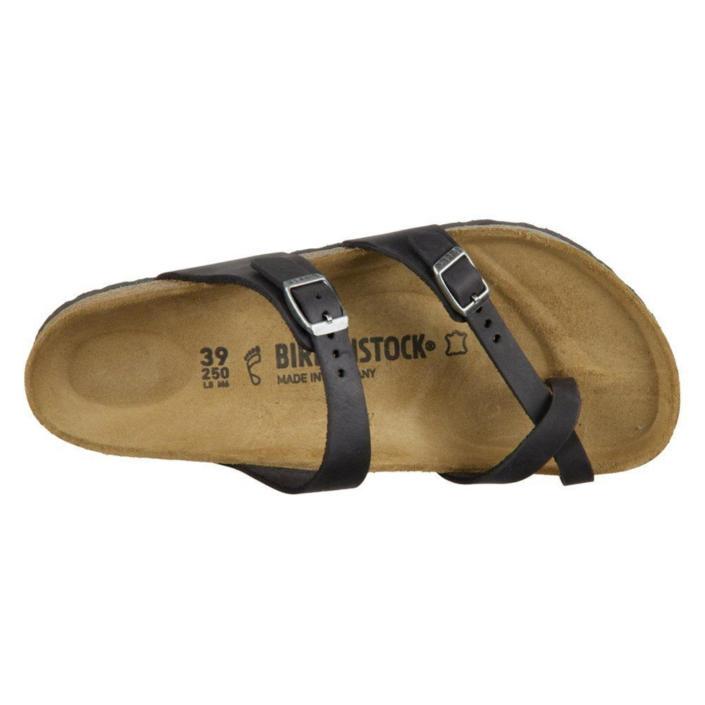 Birkenstock Women's Flip Flops, Black, 6.5