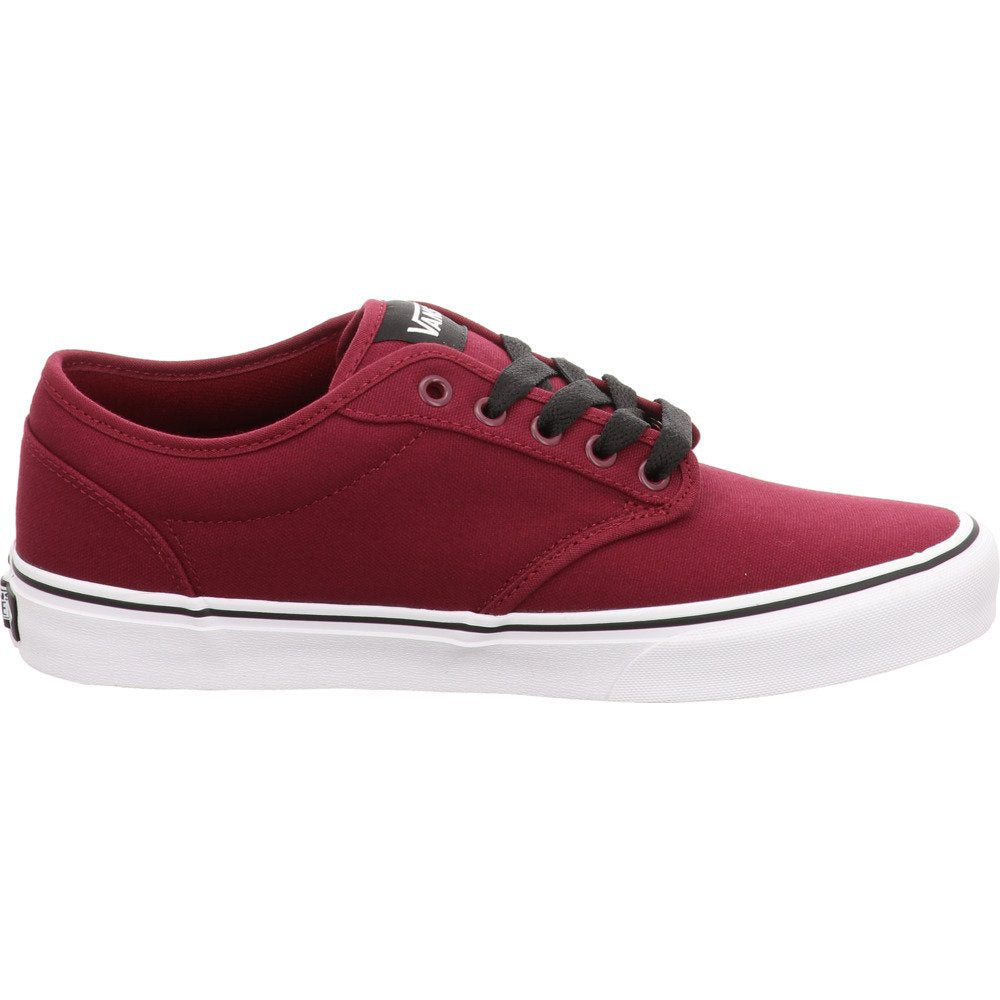 Vans Men's Atwood Canvas Trainers Sneaker 7.5 Oxblood White